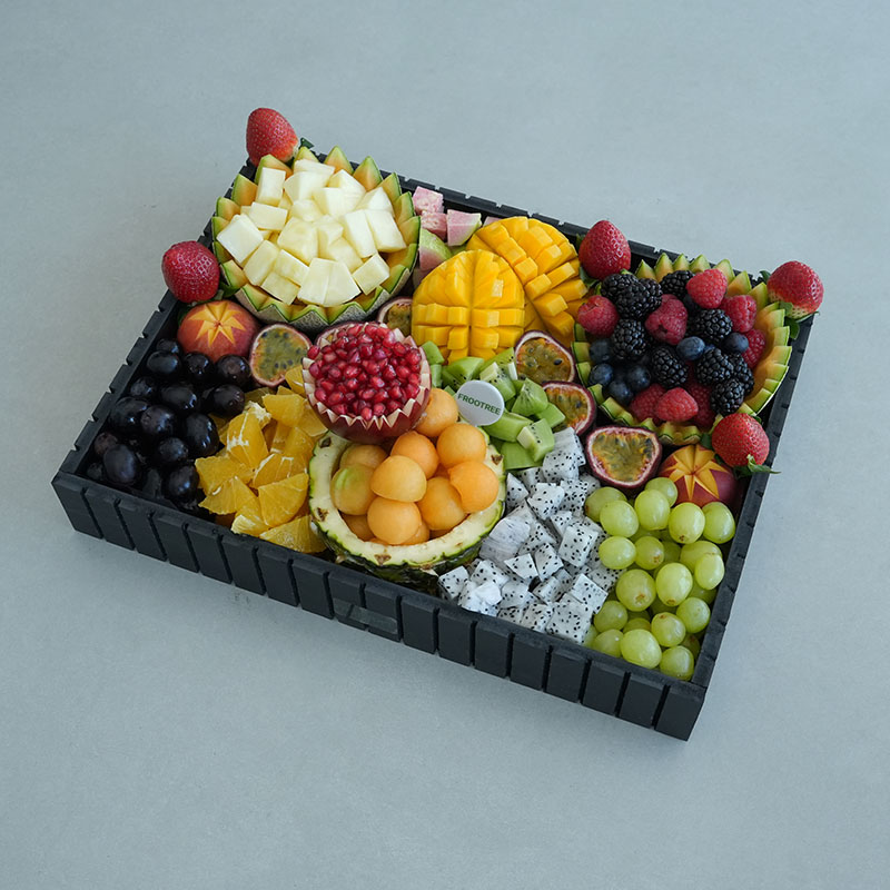 Pineapple Cup Square Platter