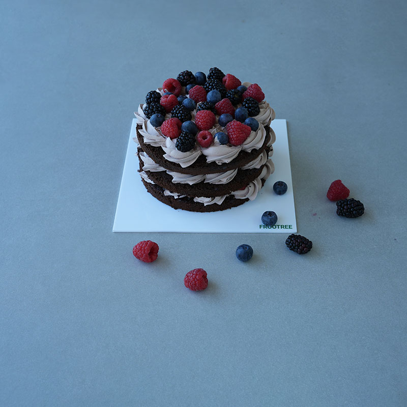 Berries Chocolate Cream Cake - Image 2