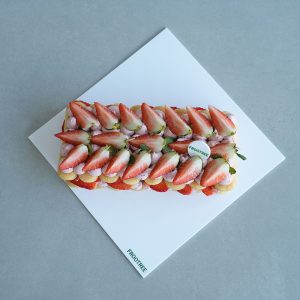 Strawberry Lady Fingers Layer