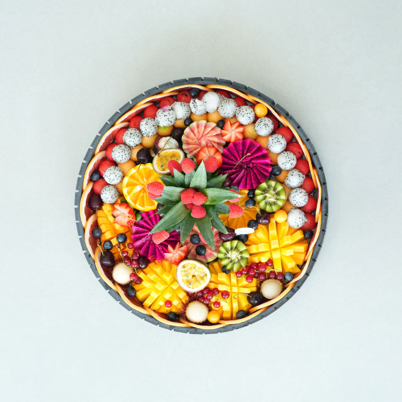 Purely Cut Fruits Platter