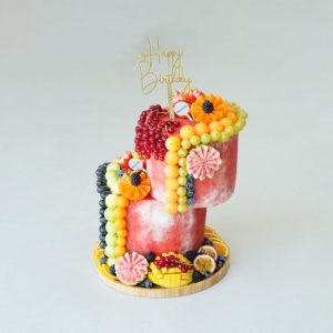 Watermelon Bloom Cake