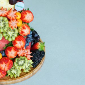 Melon Berries Cake